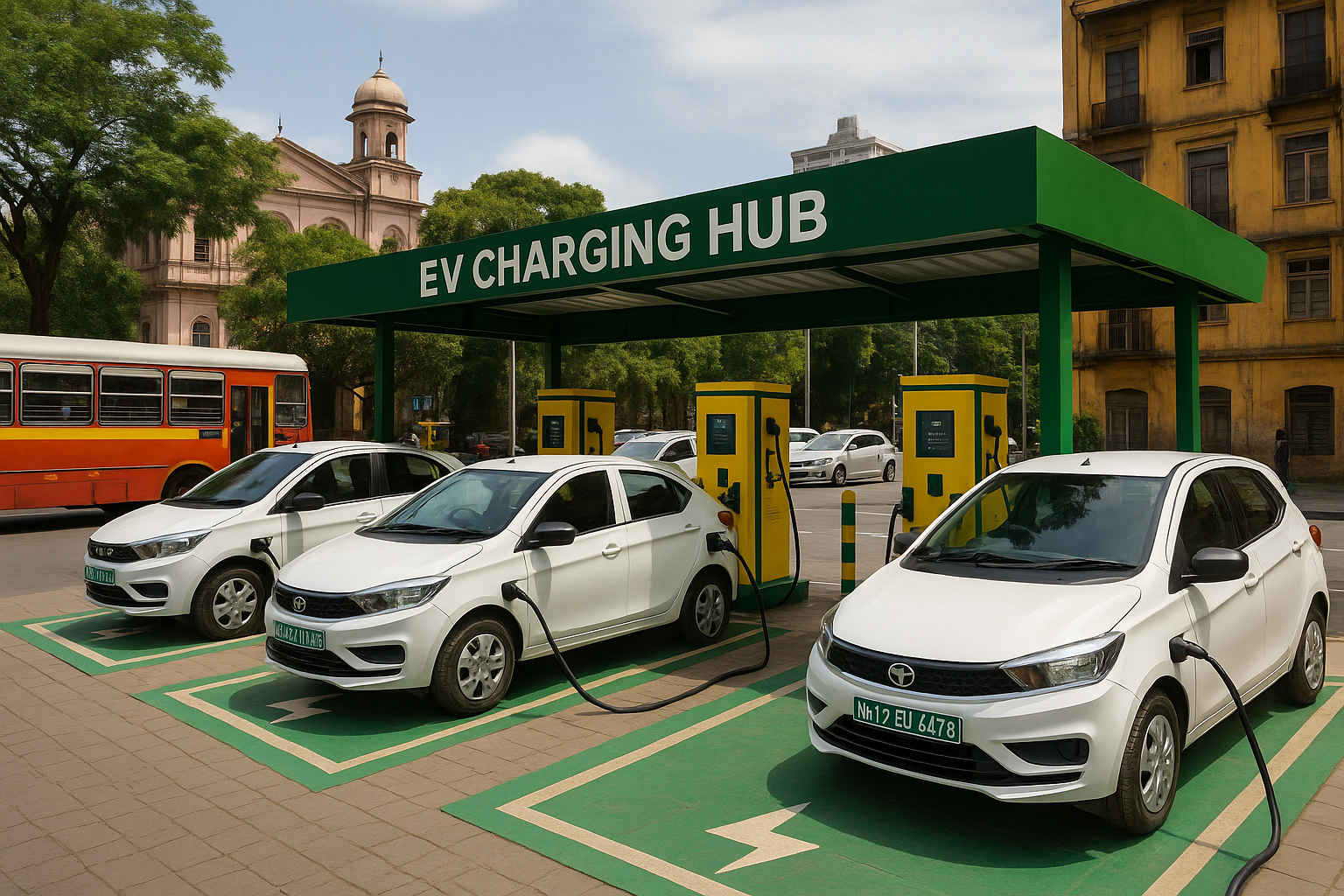 Urban Charging Hubs